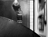 Auf dem Weg zur Bahn