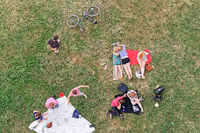 Picknick am Rheinufer