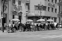 Warten auf Kundschaft