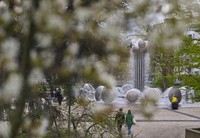 Frühling am Ebertplatz