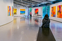 Farbenfrohe Ausstellung