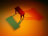 Farbige Schatten