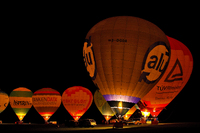 Ballonglühen in Leverkusen * Jürgen Guhlke